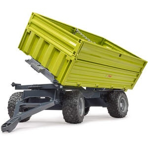 Bruder Fliegl Three way tipp. trailer with removable top Detailed Vehicle & Playset Model