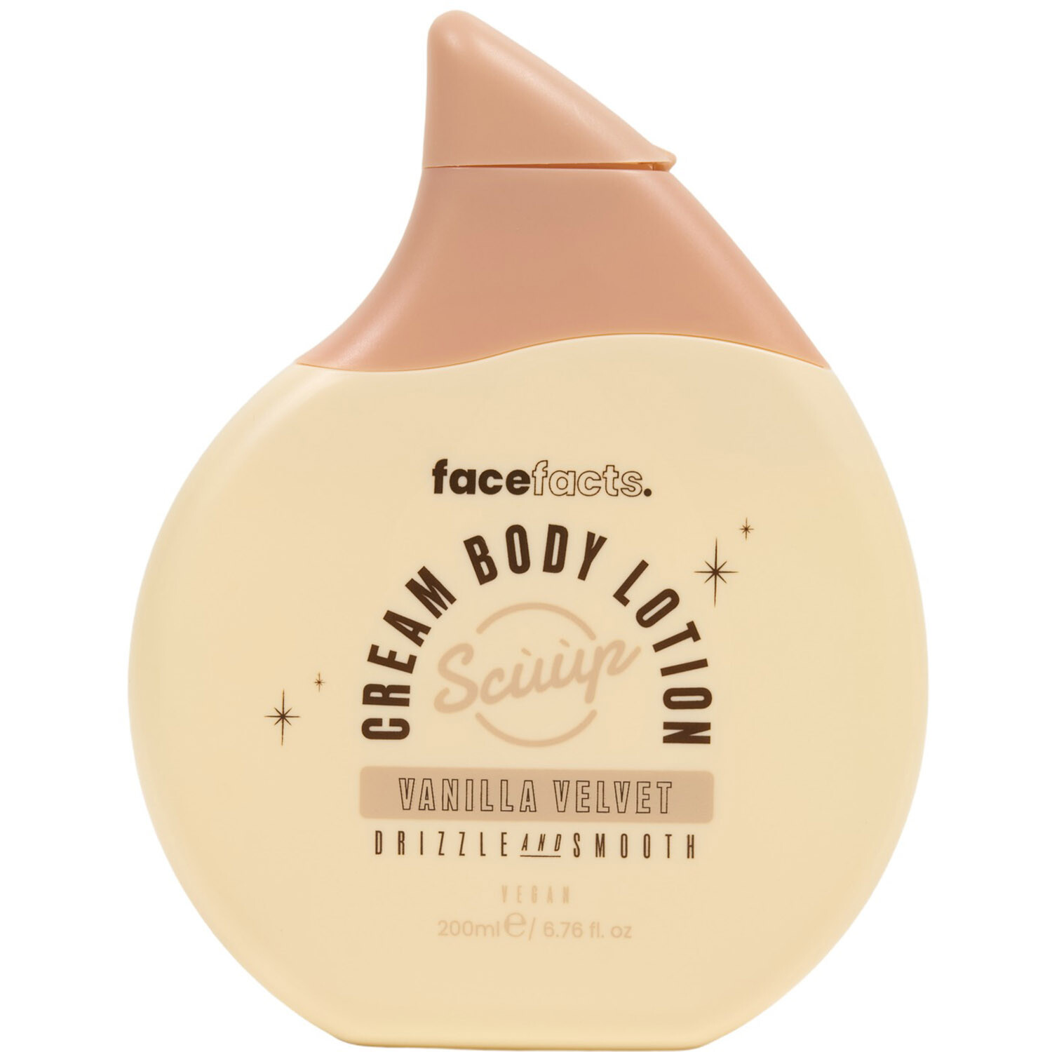 Face Facts Scuup Body Lotion - Vanilla Velvet