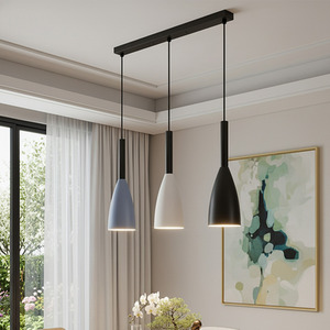 3 Light Iron Ceiling Pendant Light