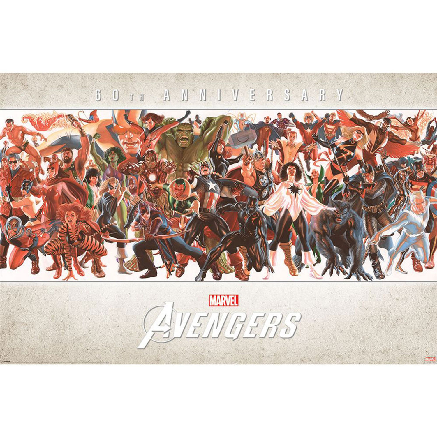 Avengers Characters 60Th Poster - Image 2