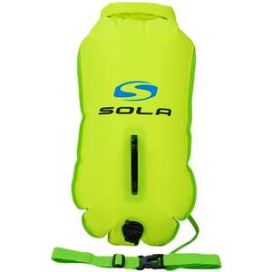 Green Inflatable Swim Buoy Large 28 Litre Tow Float