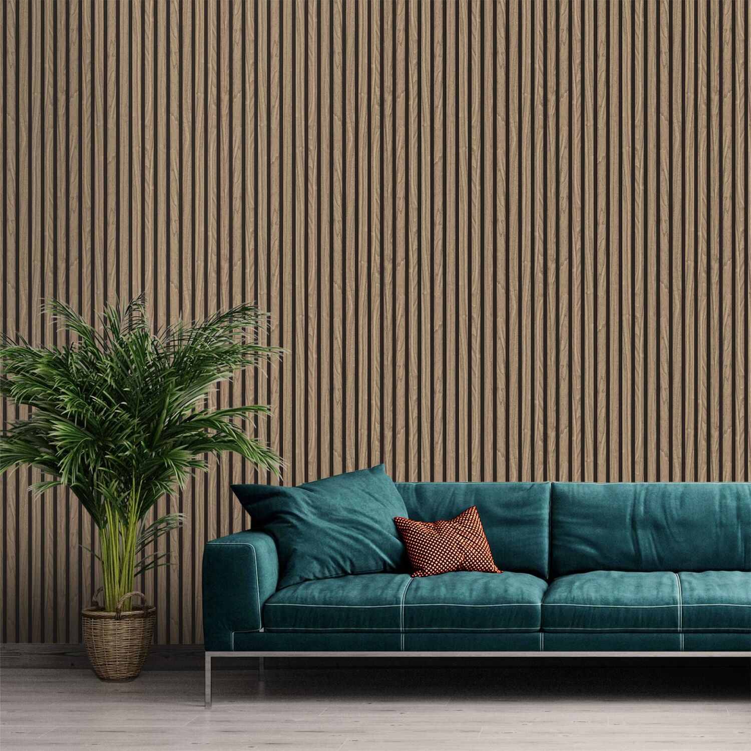 Belgravia Décor Wood Slat - Walnut - Image 4