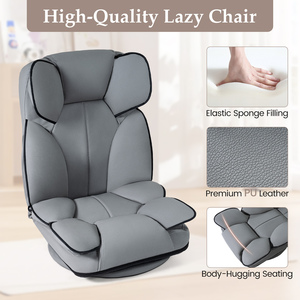 360 Degree Folding Lazy Lounger Couch-Grey