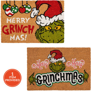 Grinch Printed Coir Door Mat