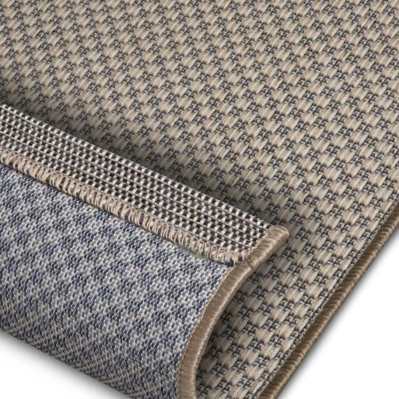 Vanti Plain Flatweave Indoor & Outdoor Rug Beige