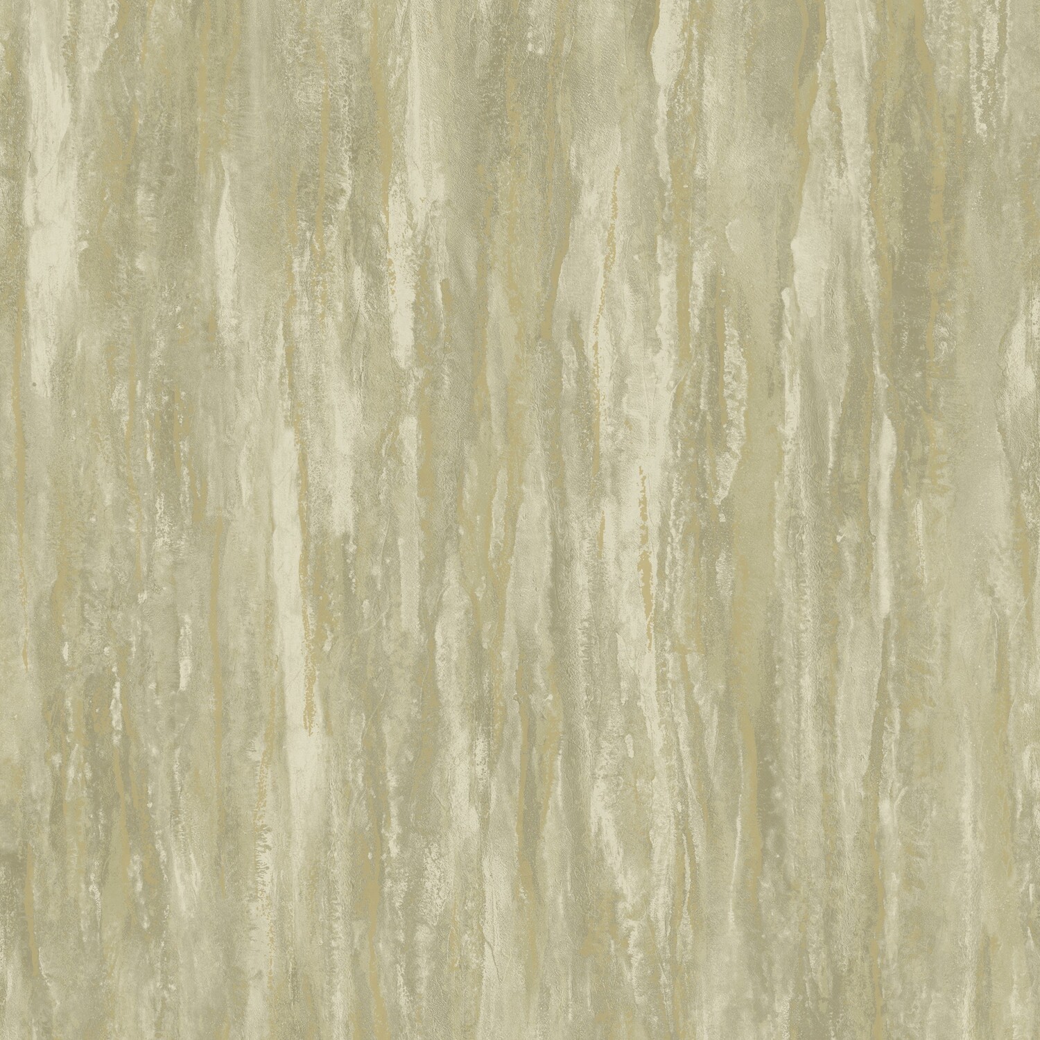Grandeco Meteora Distressed Painted Plaster Effect Textured Wallpaper - Green