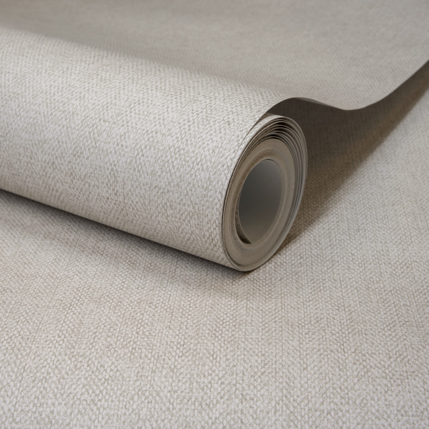Grandeco Boutique Mini Twill Woven Fabric Effect Wallpaper - Grey