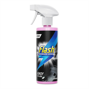 FLASH Car Dashboard & Cockpit Cleaner 500ml Interior Plastic Shine Spray