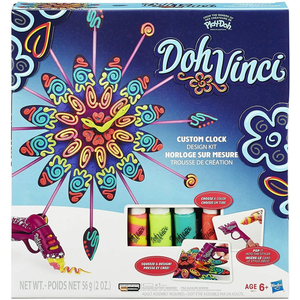DohVinci Custom Clock Design Kit Play Doh Xmas Gifts DIY