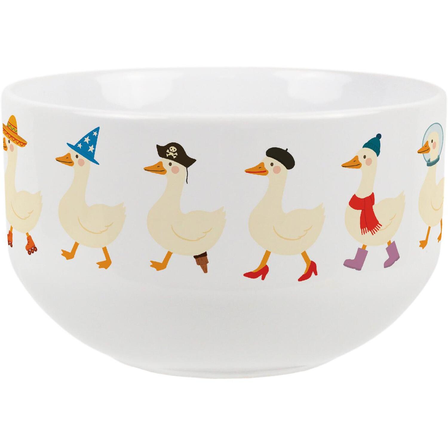 Image of Silly Goose Ceramic Bowl - White&hellip;