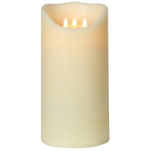 Moving Flame LED Candle Cream Christmas Lights L10673