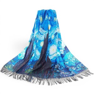Pashmina Scarf Van Gogh Starry Night
