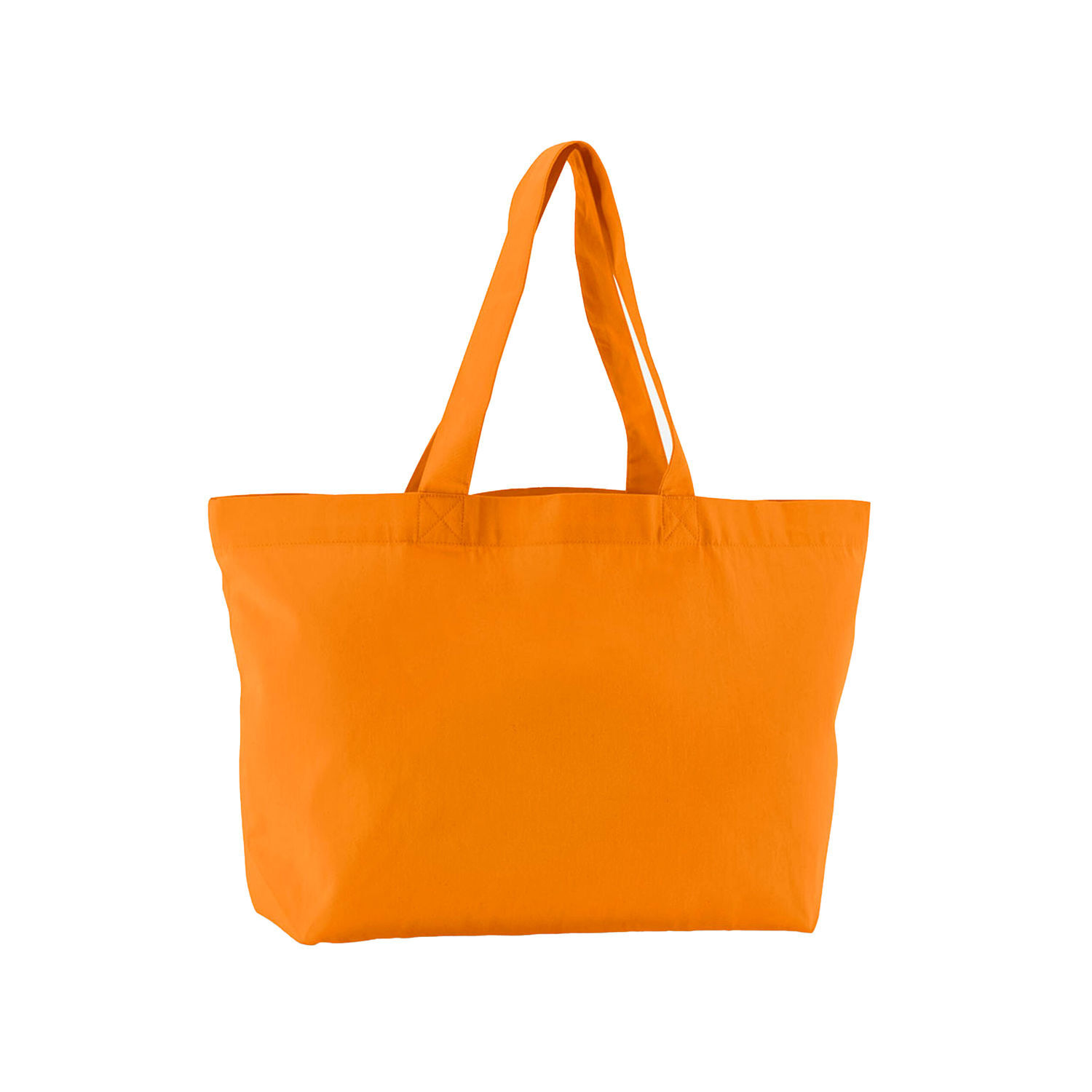 Westford Mill Twill Organic Shopper Bag - Orange / Cotton