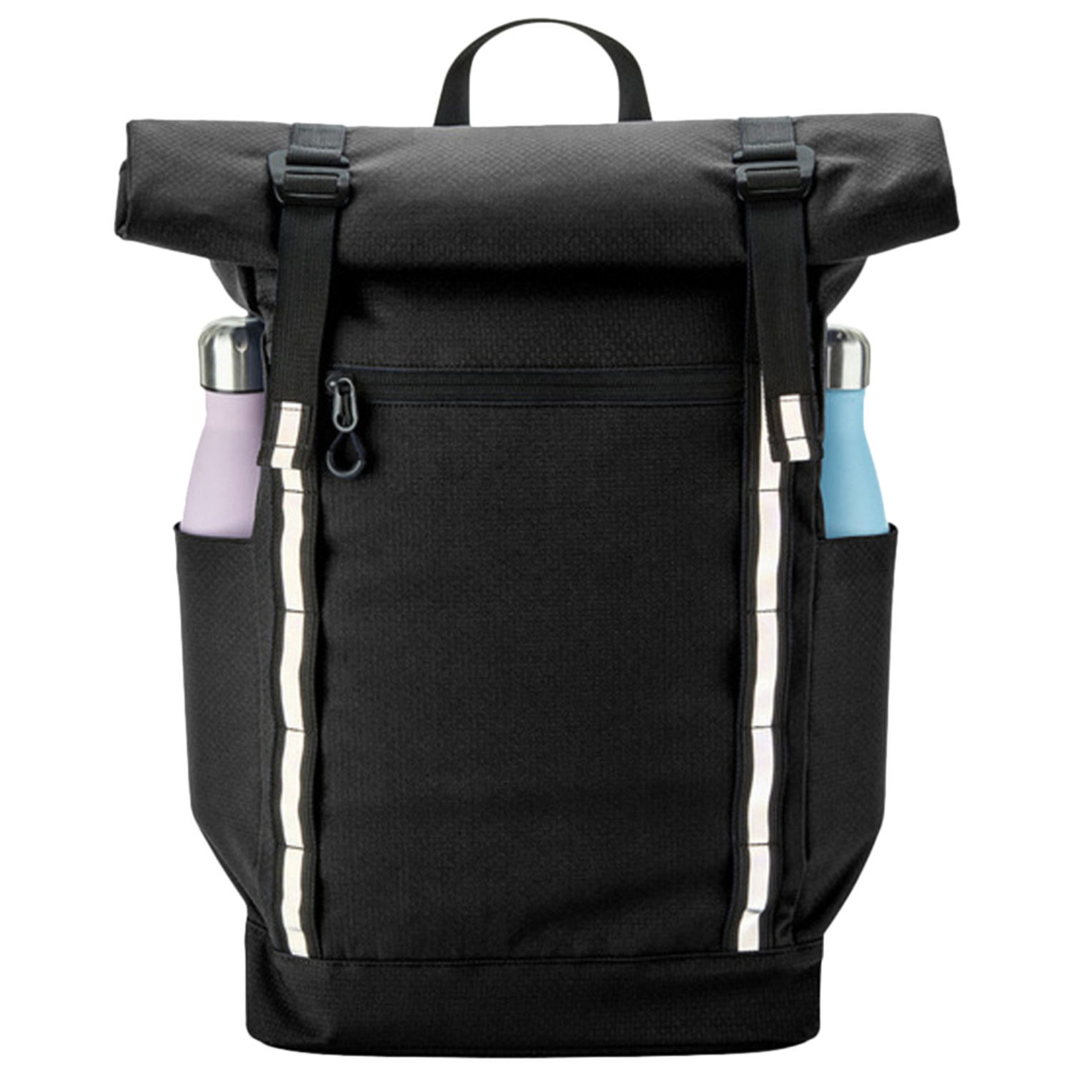 Quadra Urban Commute Roll Top Backpack - Black