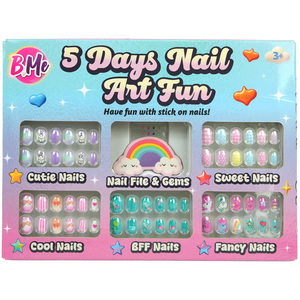 Stick-On Nail Art Set