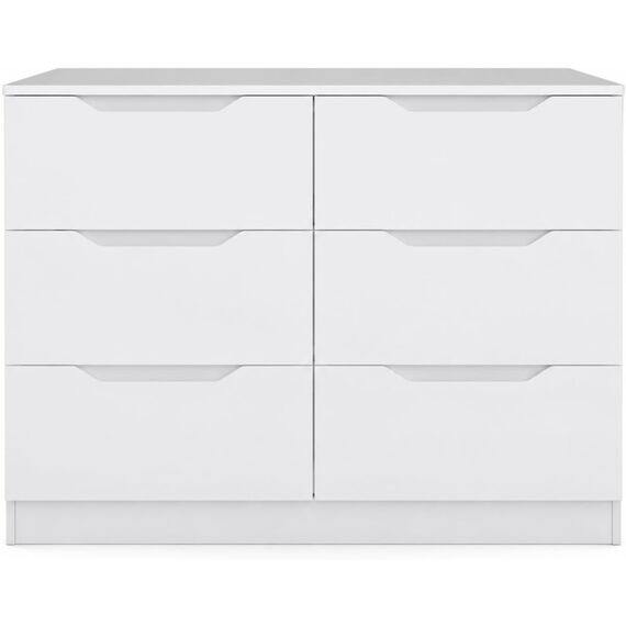 Modern 6 Drawer Chest of Drawers
