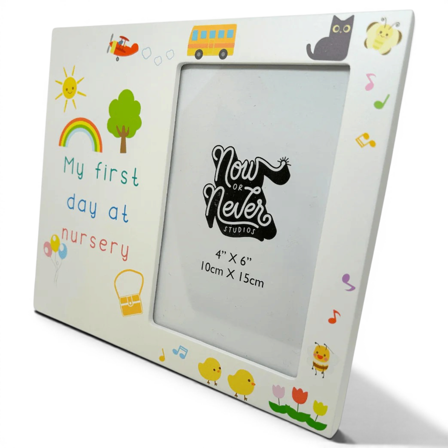Widdop Gifts My First Day At Nursery Photo Frame With Stand