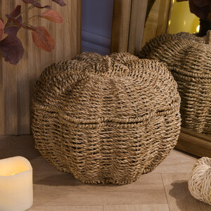 Pumpkin Woven Basket