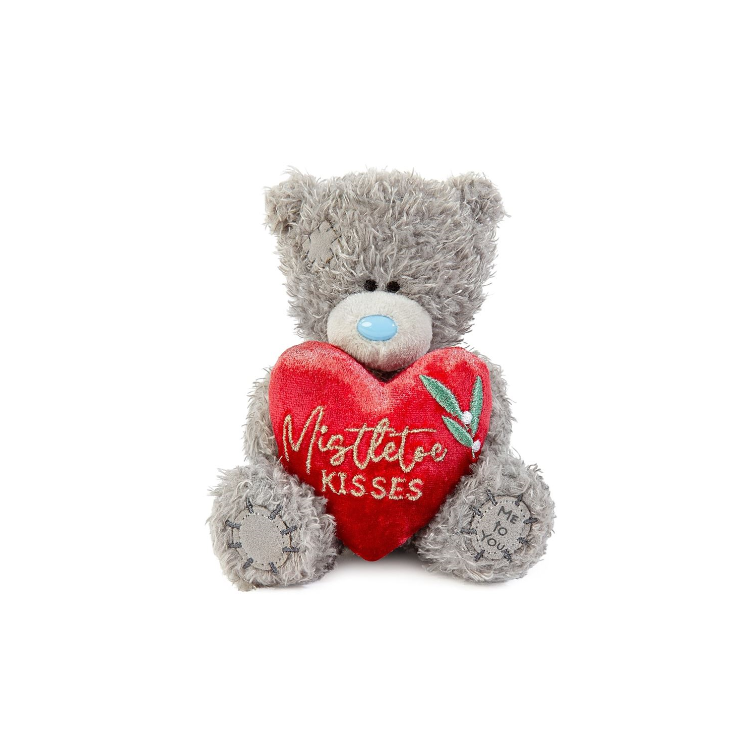 Carte Blanche Greetings Ltd Npp Red/Gold Mistletoe Kisses Tatty Teddy - Image 5
