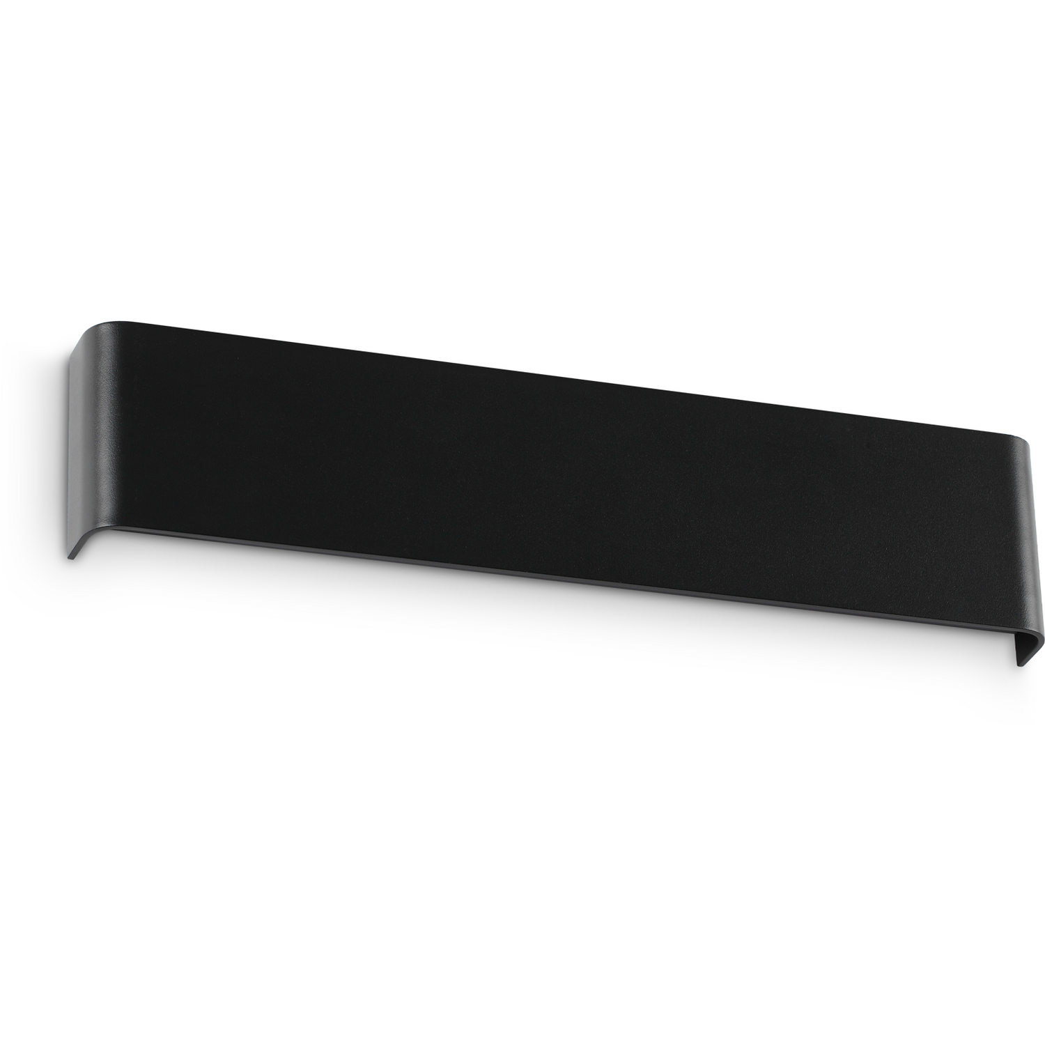 Ideal Lux Lighting Delta Wall Light Black B - Black