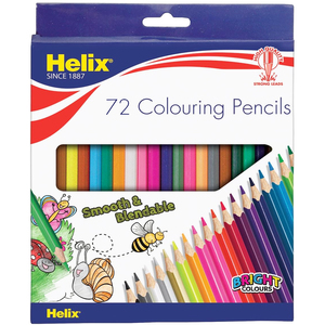 Pack of 72 Colouring Pencils
