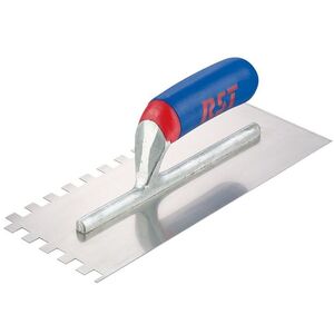 R.s.t. Notched Trowel Square 6mm Soft Touch Handle 11 X 4.1/2in
