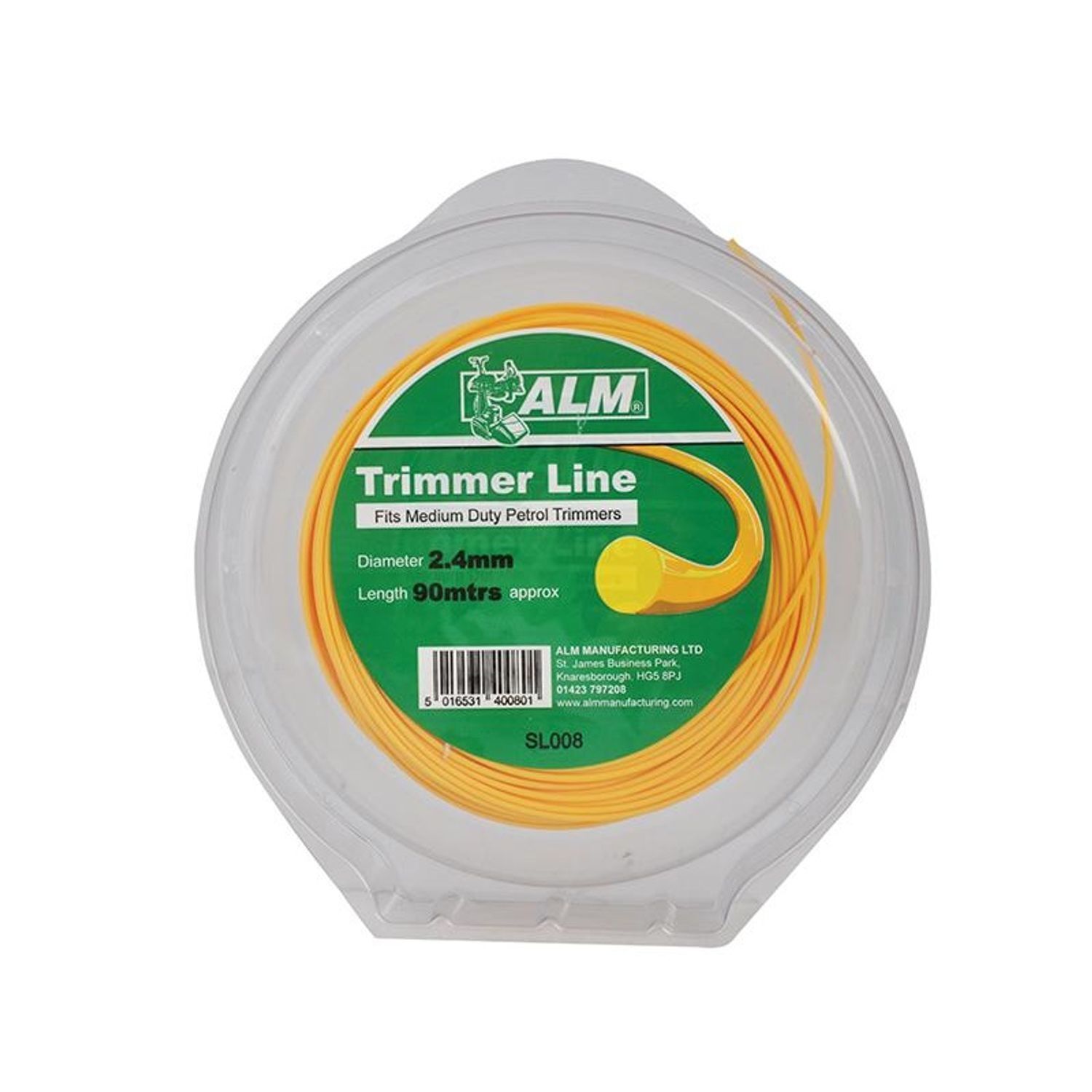 Alm Manufacturing Trimmer Line D - Yellow