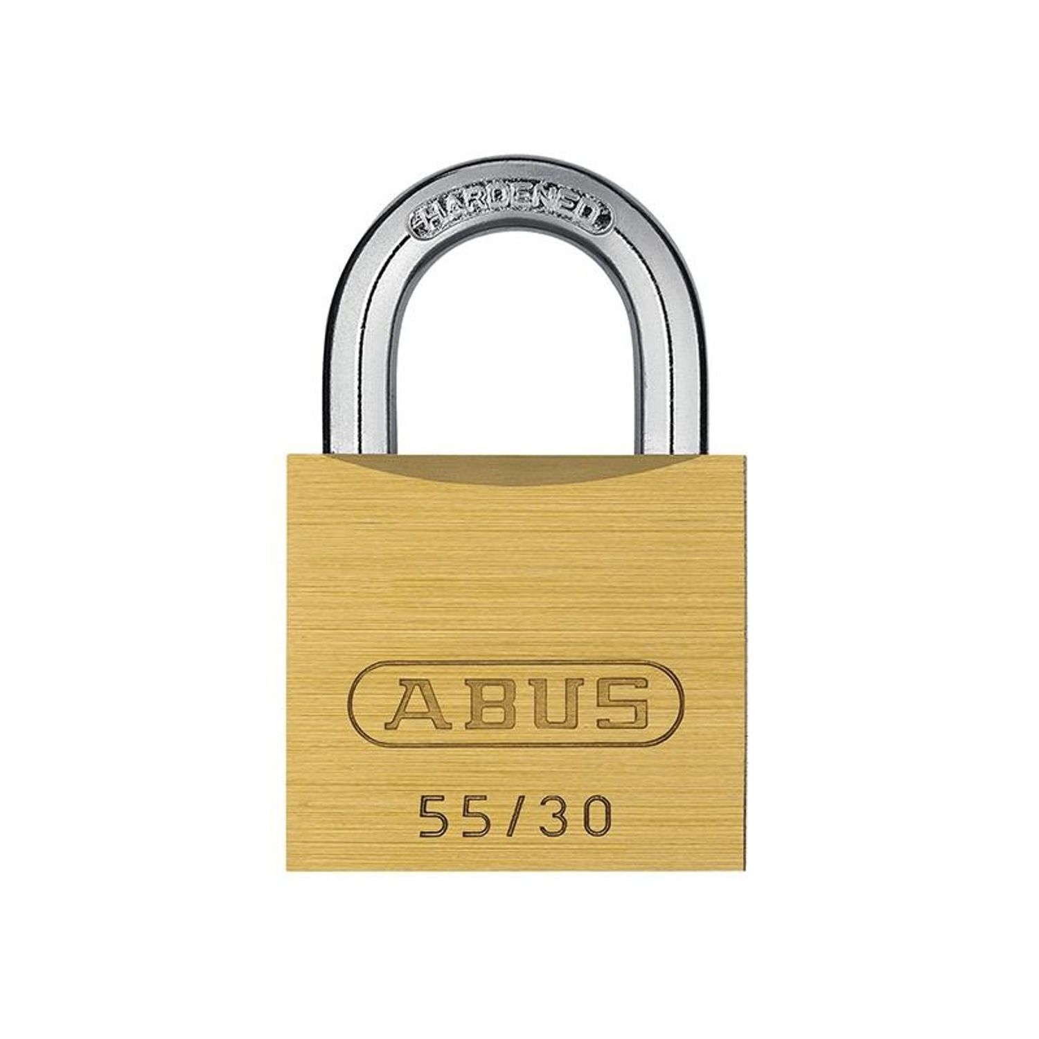 Abus Mechanical 55 Series Brass Padlock F - Multi Colour