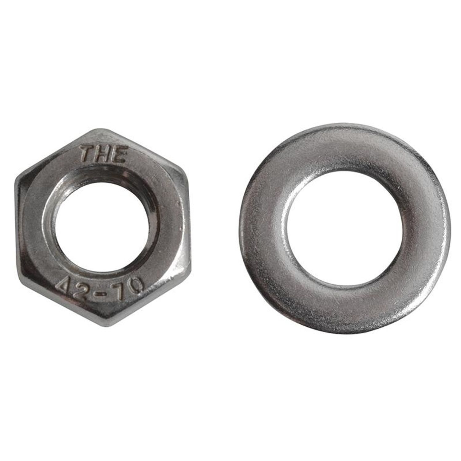 Forgefix Hexagonal Nuts & Washers A2 Stainless Steel M8 Forgepack 12 - Multi Colour