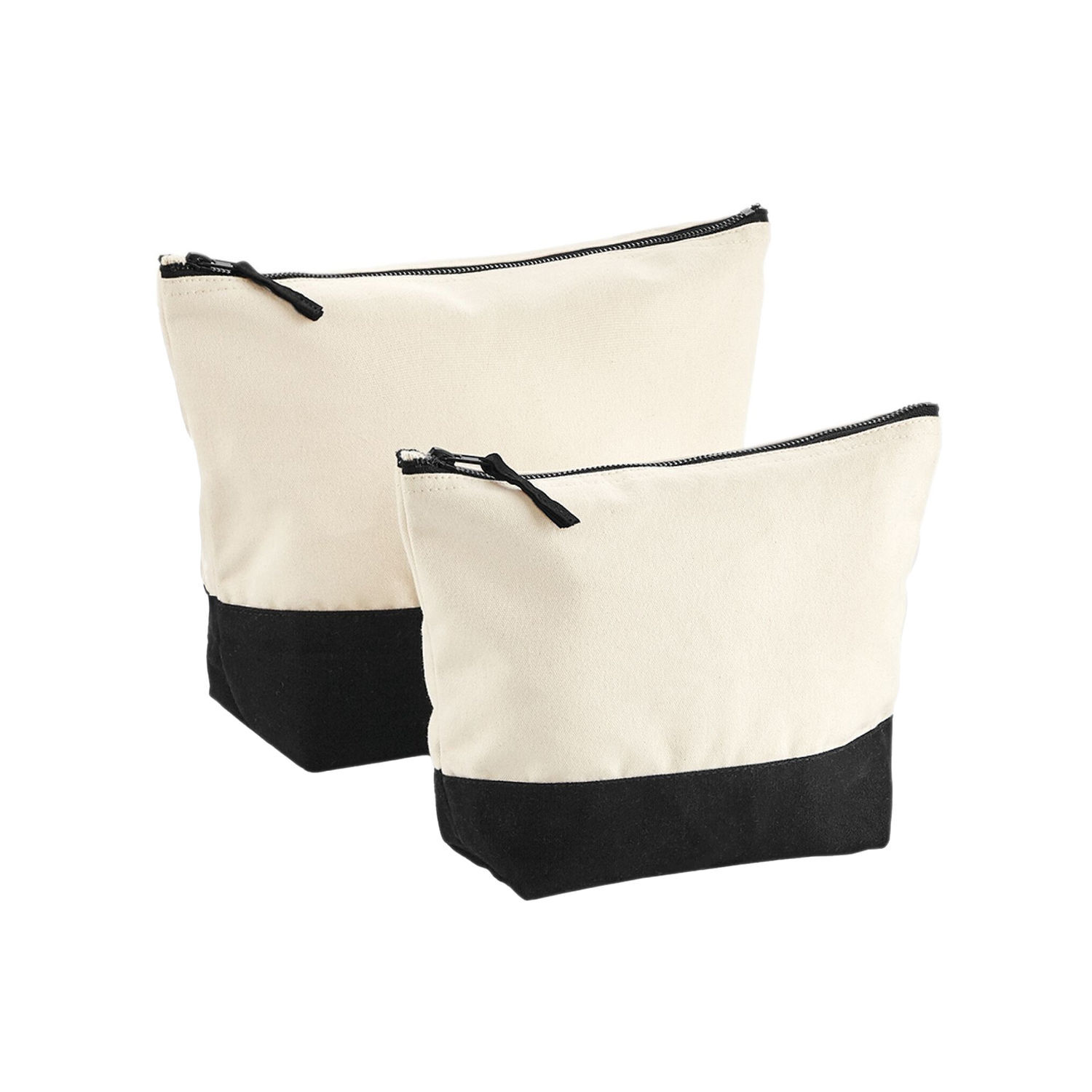Westford Mill Canvas Dipped Base Accessory Bag B - Natural/Black