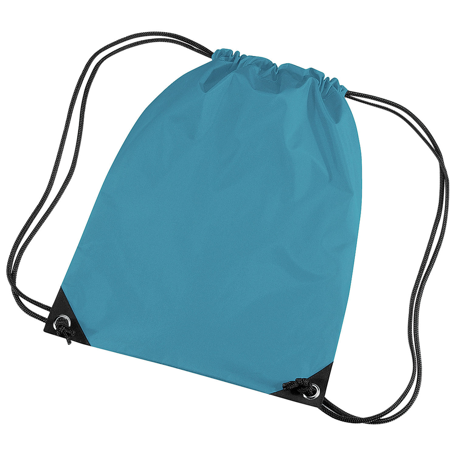 Bagbase Premium Gymsac Water Resistant Bag (11 Litres) (Pack Of 2) K - Ocean Blue
