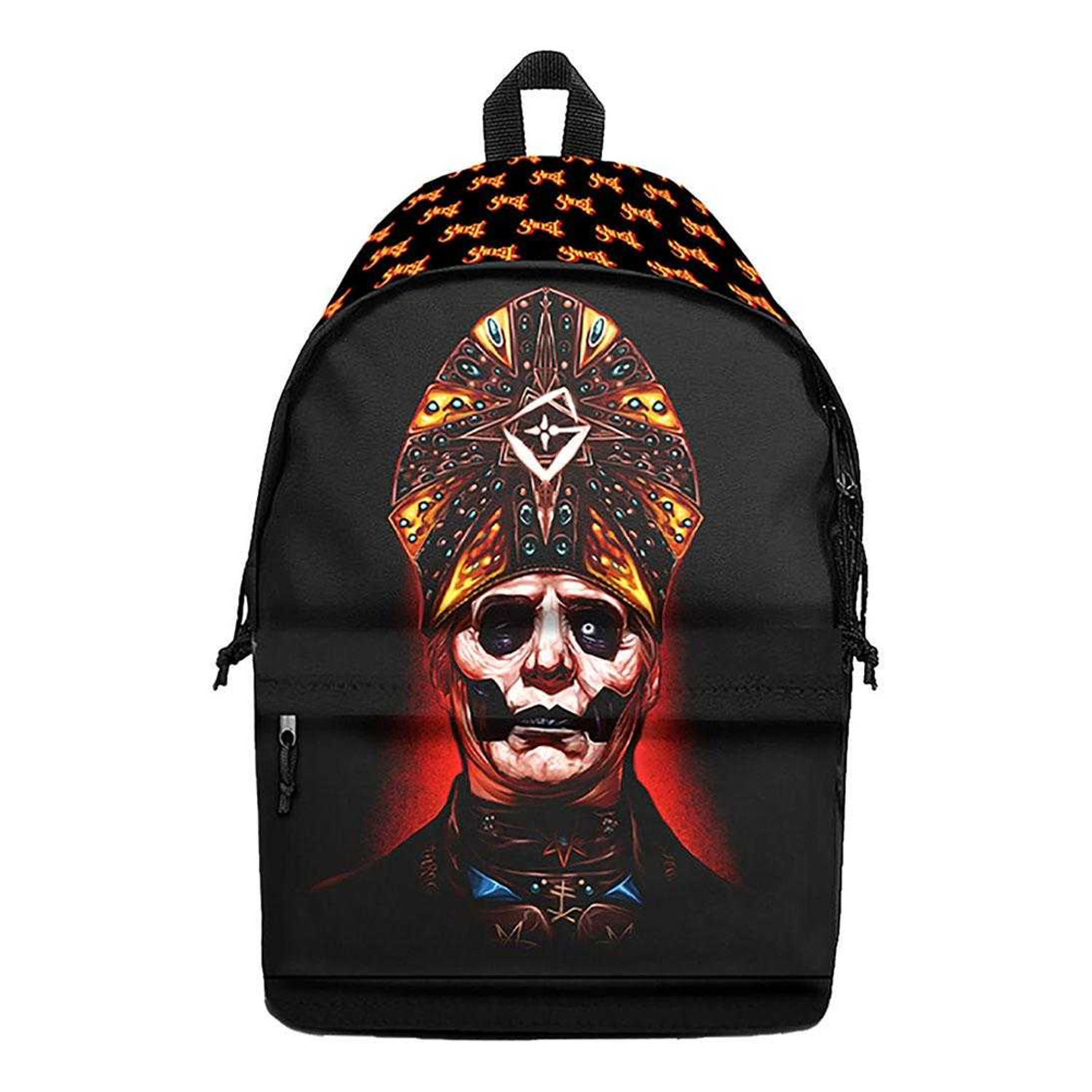 Ghost Papa Backpack A - Black/Red/Yellow