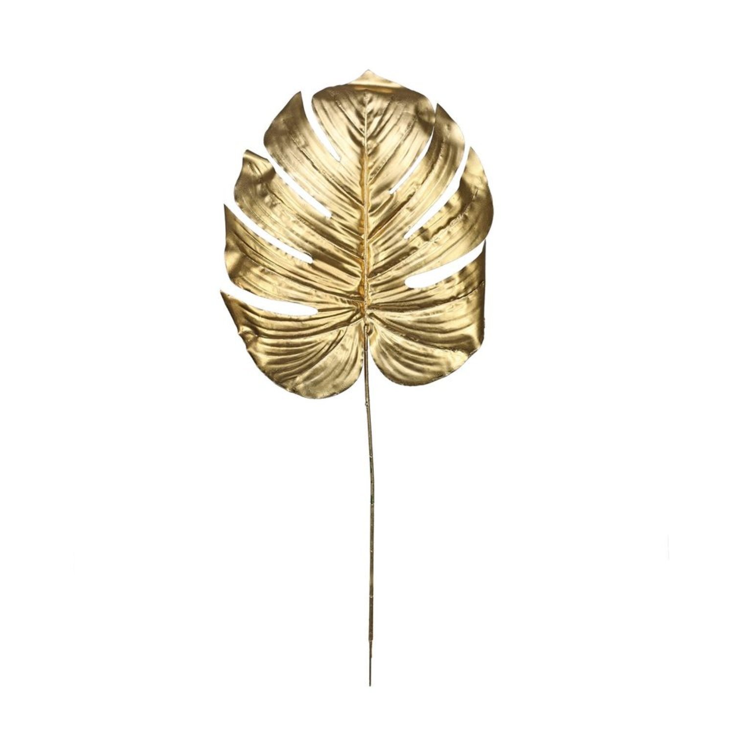  - Metallic Monstera Leaf Large 2 PackGold - Image 3