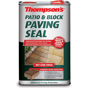 Thompson's Patio & Block Paving Seal Wet Look 5 litre