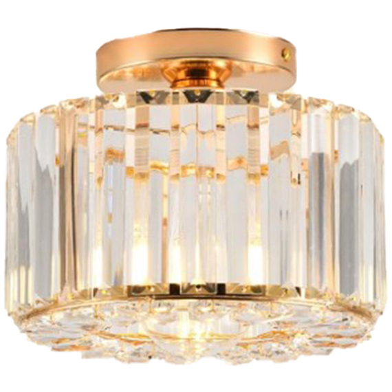 The Bath Plus TB+ Crystal Flush Mount Ceiling Light
