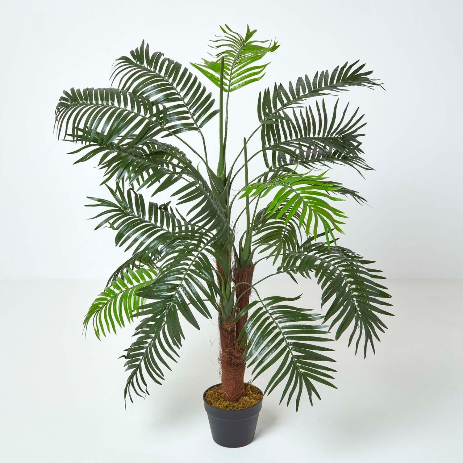 Homescapes Green Palm Tree Artificial Plant With Pot, 120 Cm - Image 2