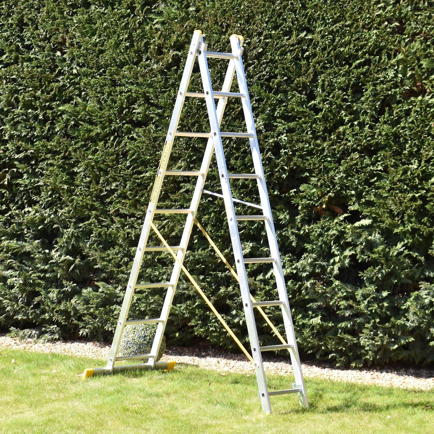 Bps Trade Master Combination Ladder - Silver / 8.5Kg