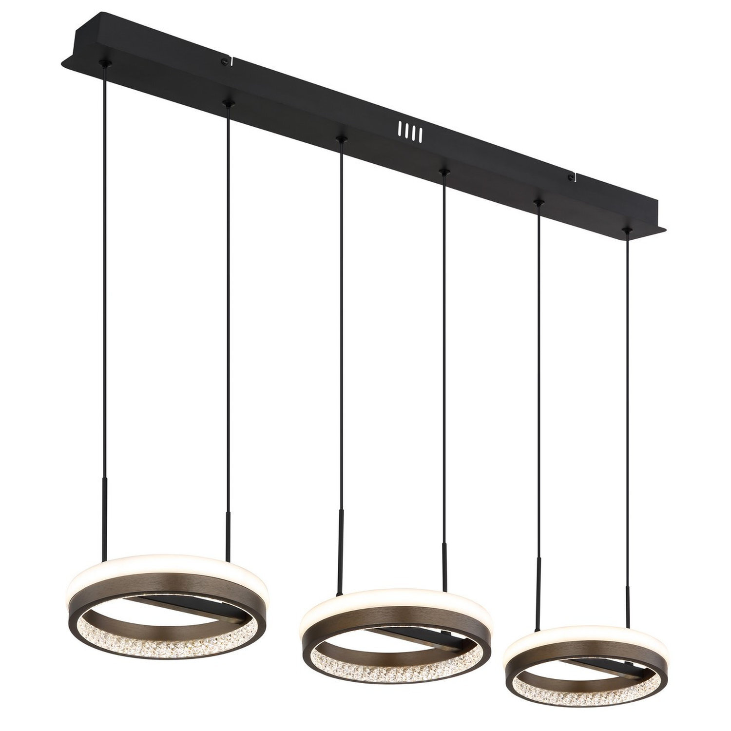 Globo Lighting Della Pendant Light Black