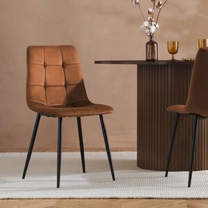 Birlea Axel Pair Of Dining Chairs