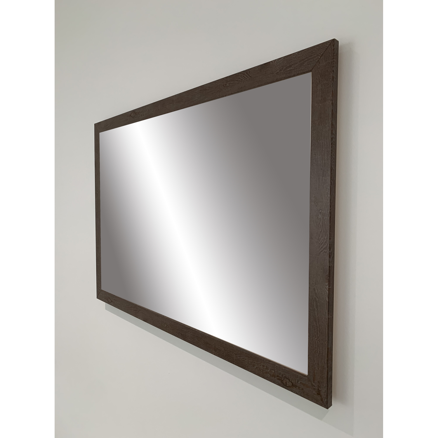 Interior Brown Lux Mirror - Brown 61cm