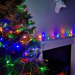 200 LED Christmas Multi Function Timer Lights