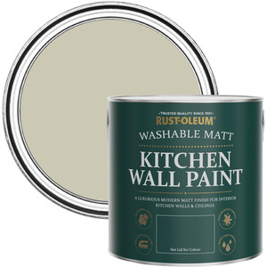 Rust-Oleum  Kitchen Wall Paint Matt  - Half  2.5L