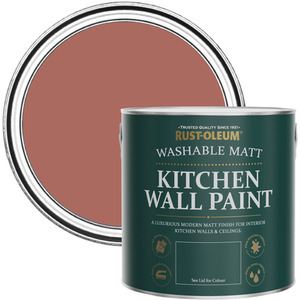 Rust-Oleum  Kitchen Wall Paint Matt  - Salmon 2.5L