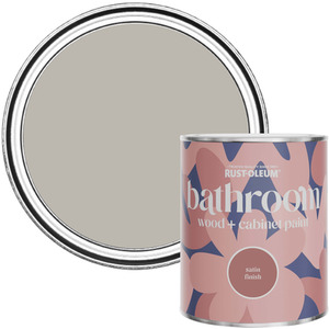 Rust-Oleum Bathroom Wood  Cabinet Paint in Satin Finish - Gorthleck 750ml