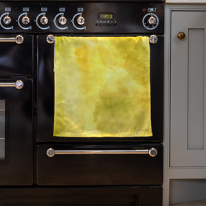 Yellow Watercolour Kitchen Towel