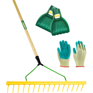 Professional Landscaping Heavy Duty Rake Set