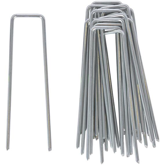 4mm (12 gauge) Weed Membrane Pegs - 15cm