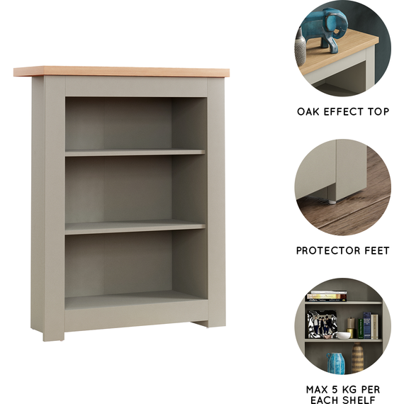 Arlington 3 Tier Bookcase
