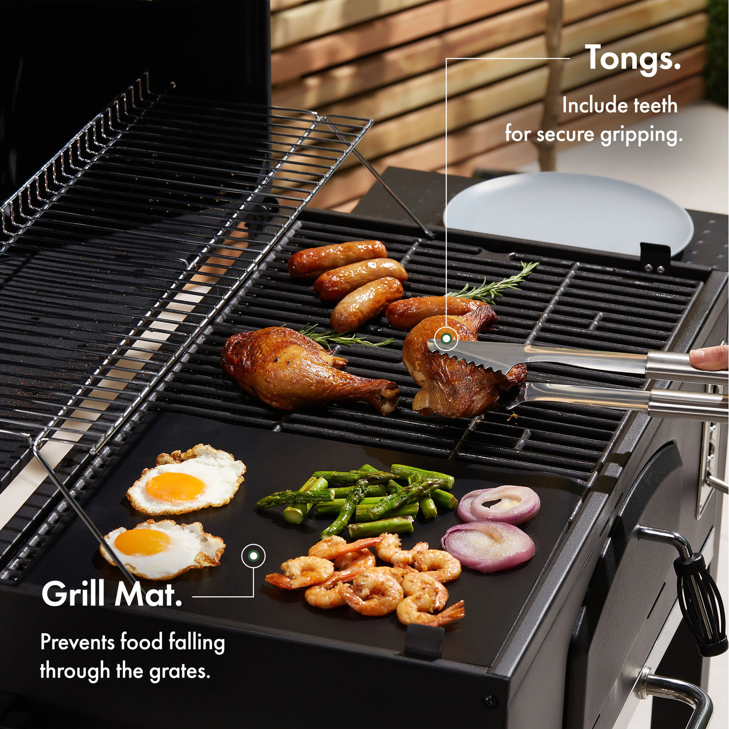 Set Regalo BBQ Da 18 Pezzi Con Custodia Rigida - Accessori Per Barbecue Professionali