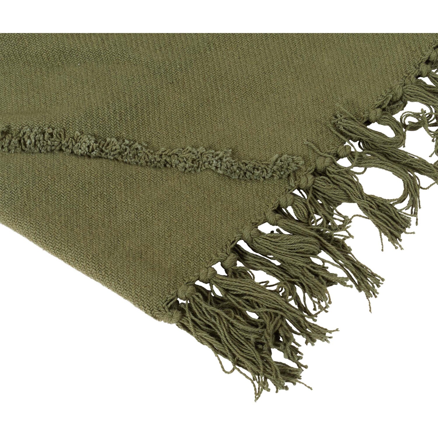 Medina Tufted Throw - Khaki